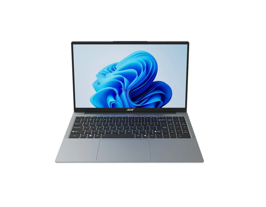Acer Aspire 3, Intel Core Ultra 5 115U processor, Windows 11 Home + MS Office, 8 GB RAM, 512 GB SSD, 15.6" (39.62 cm) display, Steel Gray, A325-55, 1.72 kg Thin and Light Laptop