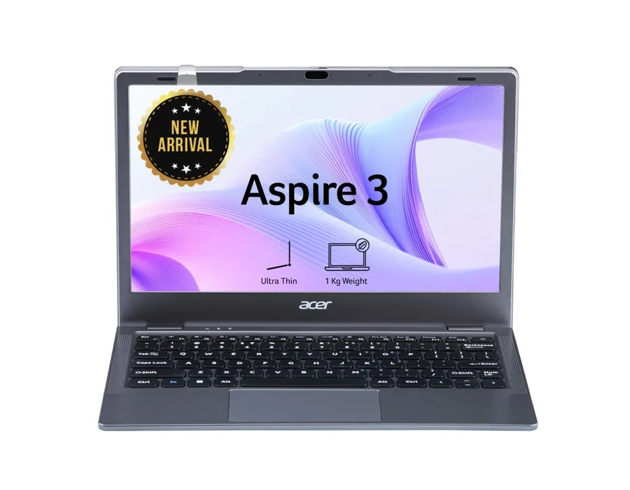 Acer Aspire 3 Intel Celeron N4500 processor Laptop (Windows 11 Home/8 GB RAM/512 GB SSD/Intel UHD Graphics)A311-45 with 29.46 cm (11.6")HD Display, Keyboard, Steel Gray, 1 KG