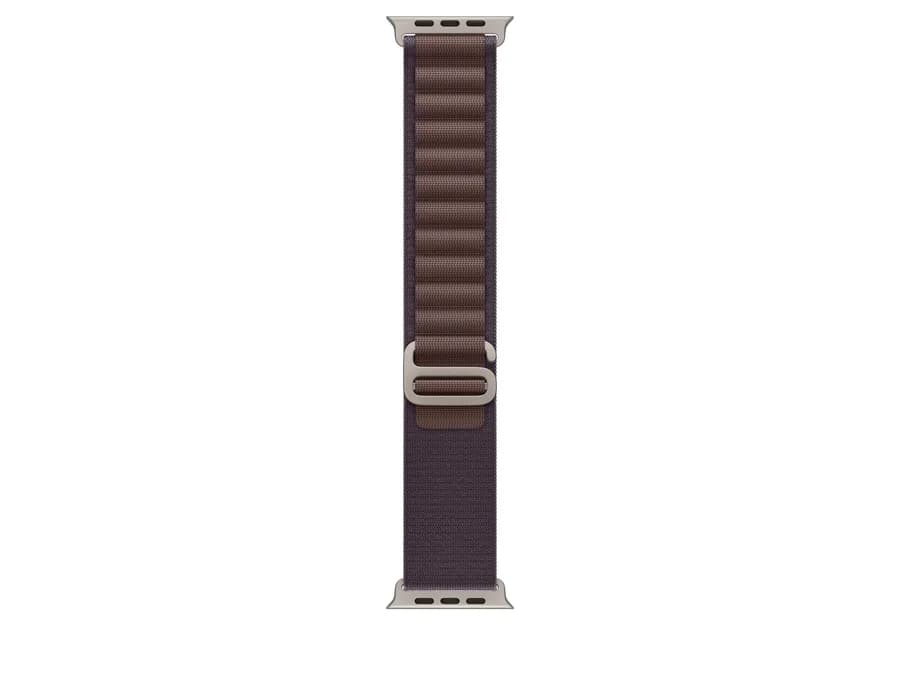 Apple 49mm Indigo Alpine Loop - Small - Natural Titanium Finish