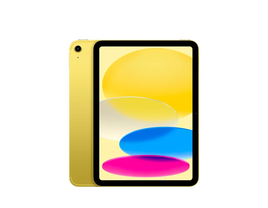 Apple iPad – 512GB · Wi-Fi + Cellular · Yellow