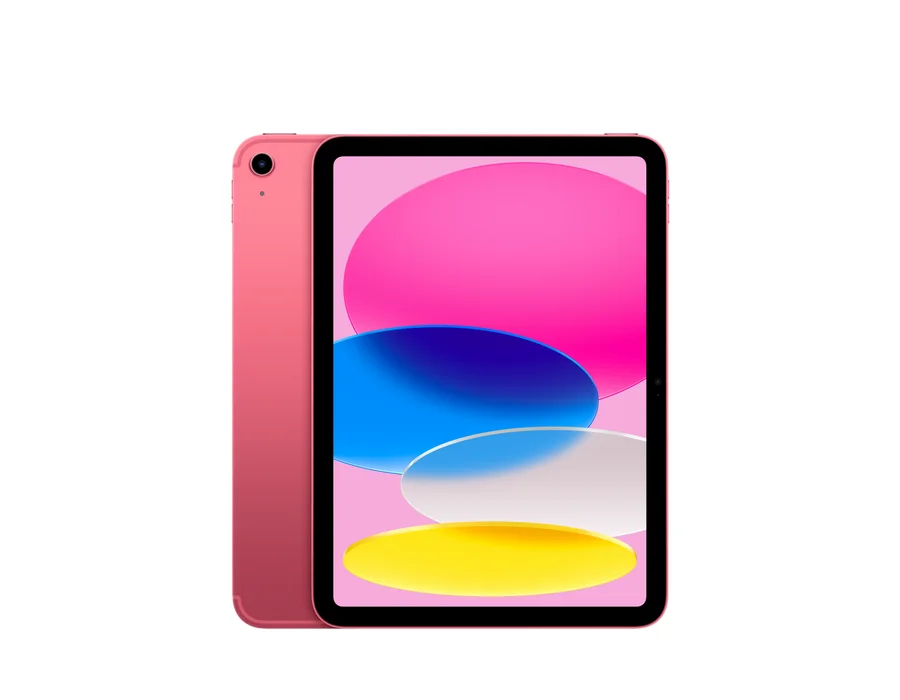Apple iPad – 128GB · Wi-Fi + Cellular · Pink