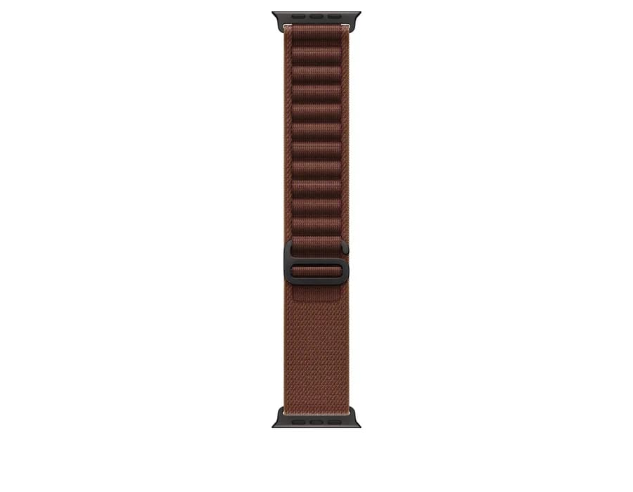 Apple 49mm Burgundy Alpine Loop - Medium - Black Titanium Finish