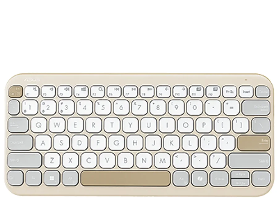 ASUS Marshmallow Wireless Keyboard KW100-IW-CP with Copilot Key
