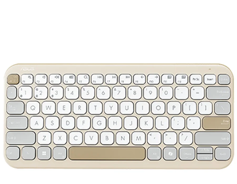 ASUS Marshmallow Wireless Keyboard KW100-OM-CP with Copilot Key