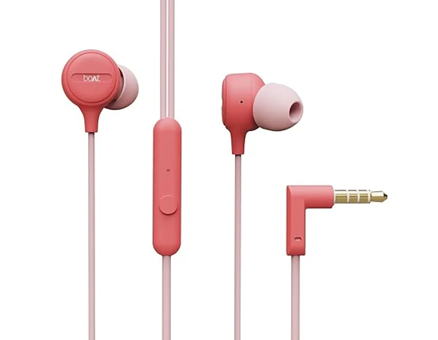 boAt Bassheads 103 — Mint Pink