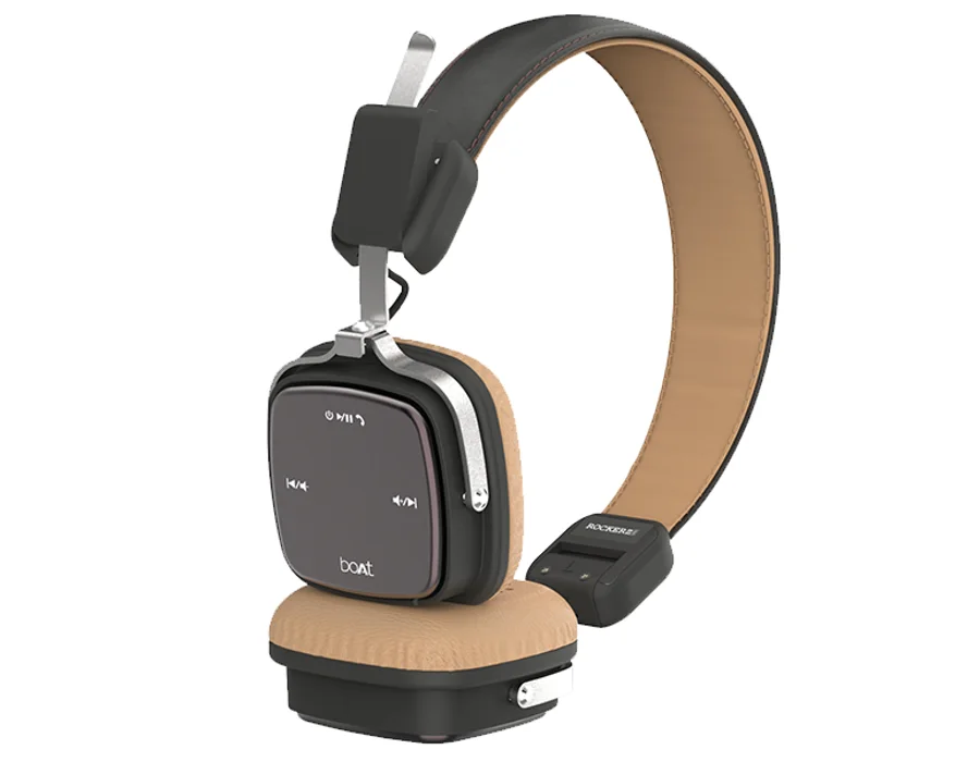 boAt Rockerz 610 — Brown
