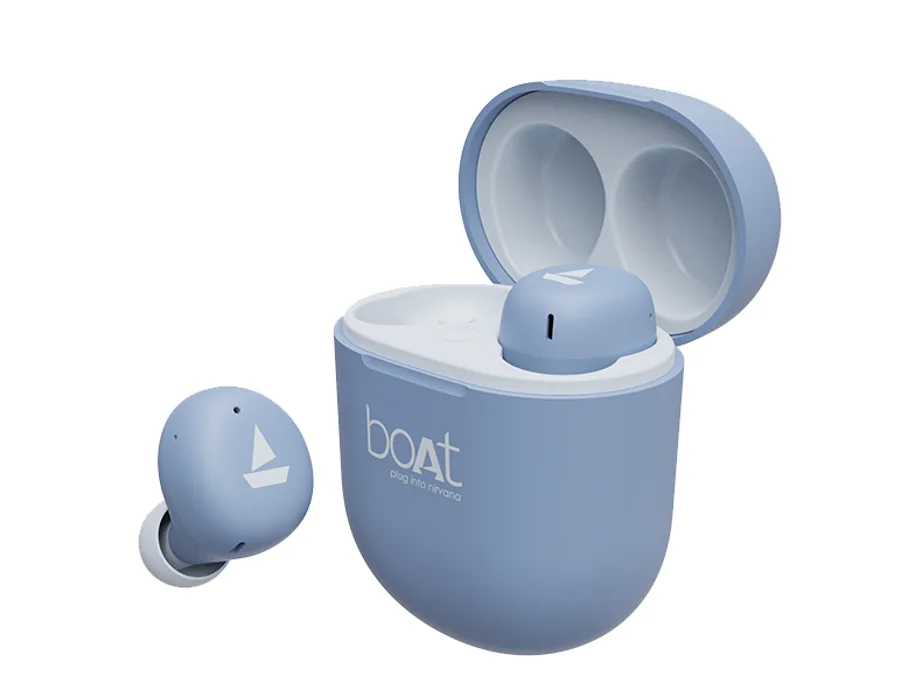 boAt Airdopes 381 — Mint Purple
