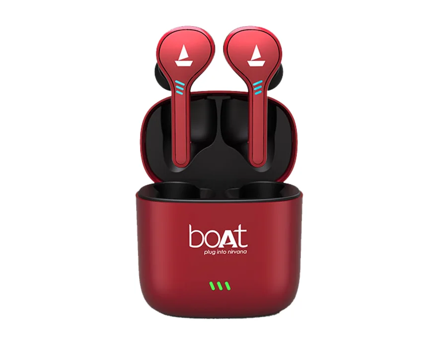 boAt Airdopes 431 — Indianred