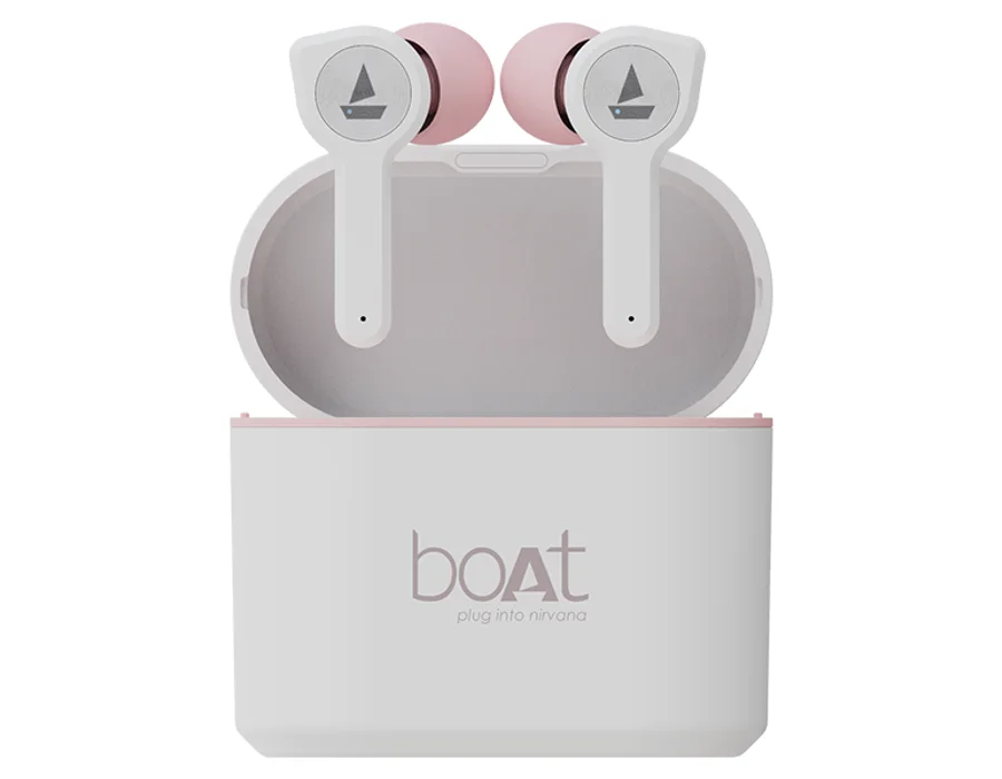 boAt Airdopes 402 — White