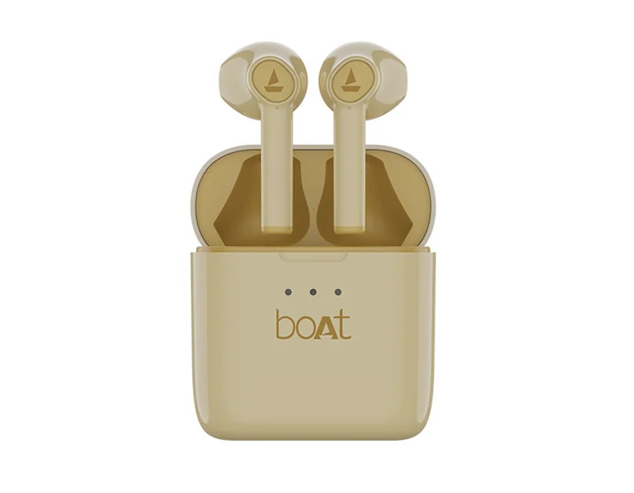 boAt Airdopes 131 — Crimson Cream