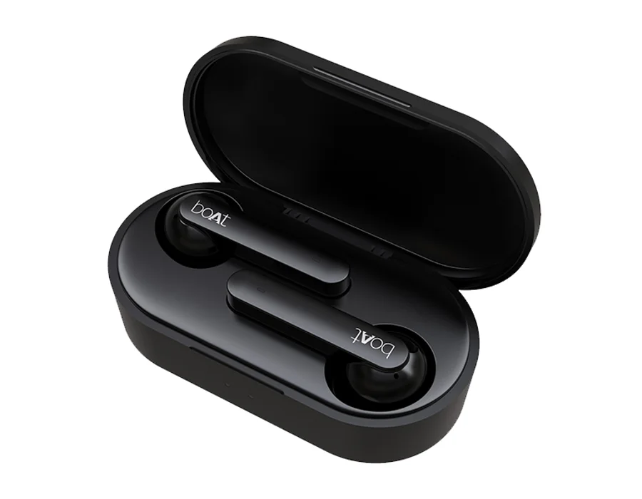 boAt Airdopes 461 — Black