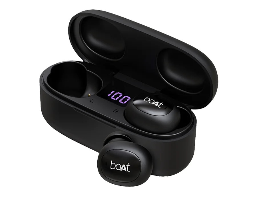boAt Airdopes 121 v2 — Black