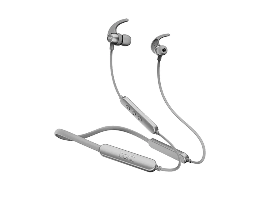 boAt Rockerz 255 Pro+ — Moon White