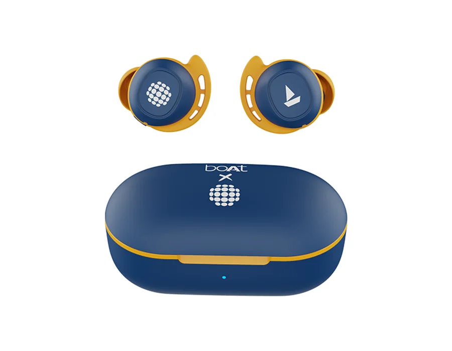 boAt Airdopes 441 Sunburn Edition — Jazzy Blue