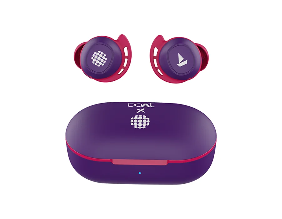 boAt Airdopes 441 Sunburn Edition — Techno Purple