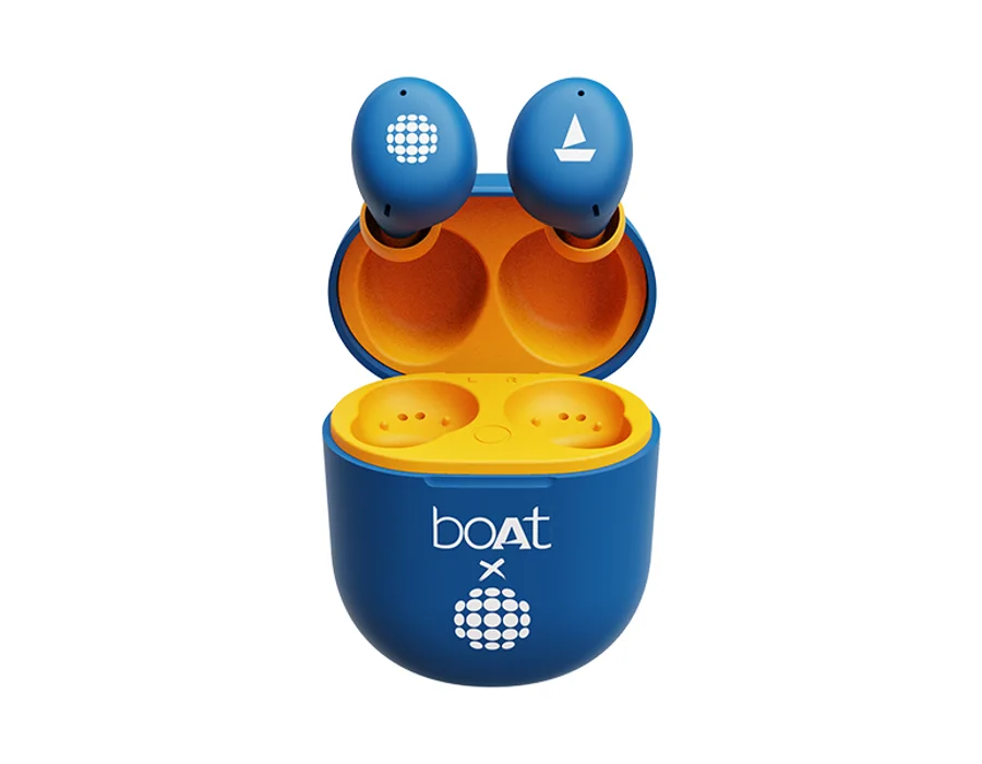 boAt Airdopes 381 Sunburn Edition — Jazzy Blue