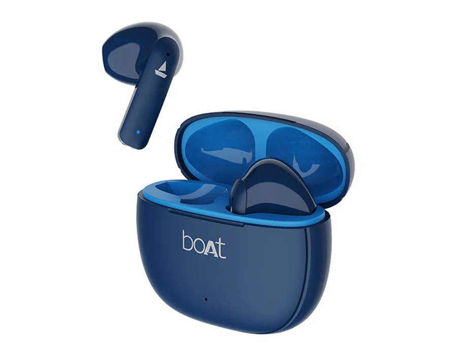boAt Airdopes 100 — Sapphire Blue