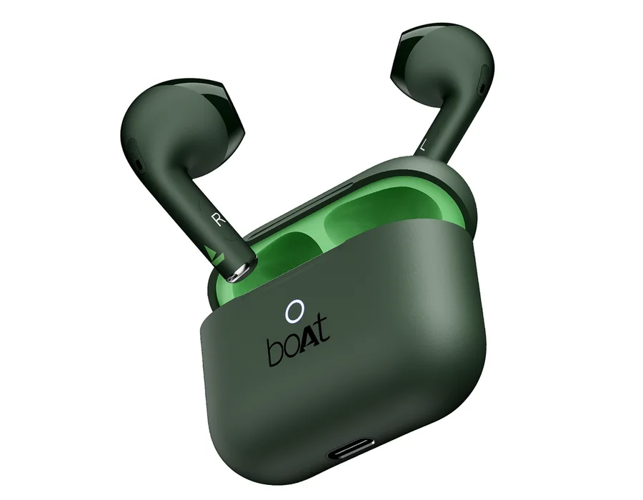 boAt Airdopes Alpha — Pine Green