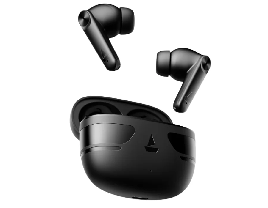 boAt Airdopes Kick — Carbon Black