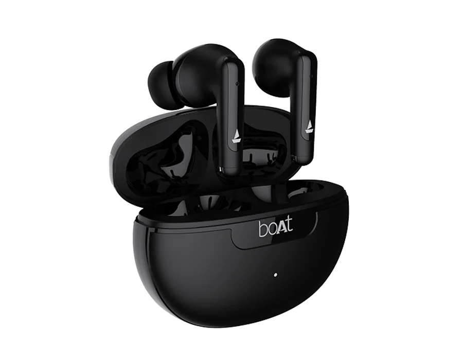 boAt Airdopes 161 ANC — Black