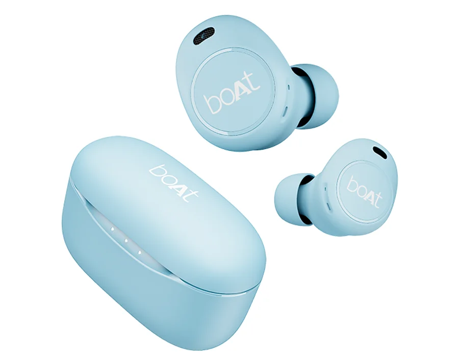 boAt Airdopes 121v2 Plus — Marine Blue
