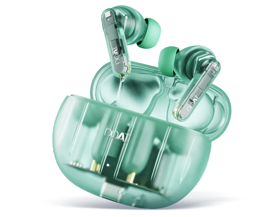 boAt Airdopes 191 ANC — Pellucid Green