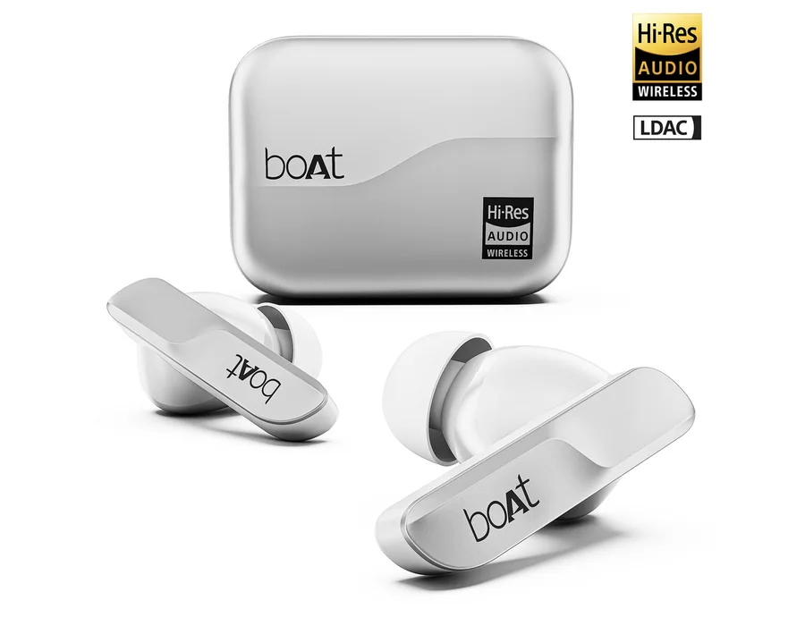 boAt Airdopes 800 HiDef — Sterling Silver