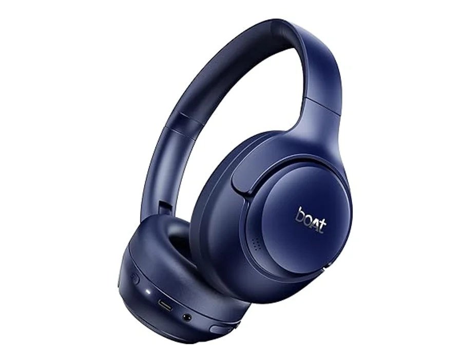 boAt Rockerz 551 ANC Pro — Bold Blue