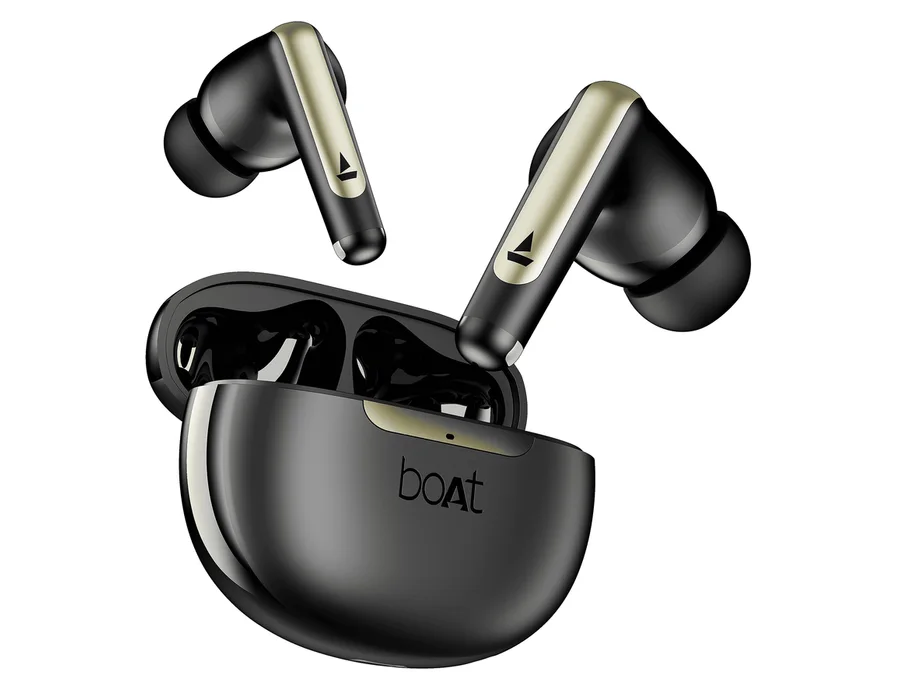 boAt Airdopes 141 Elite ANC — Black