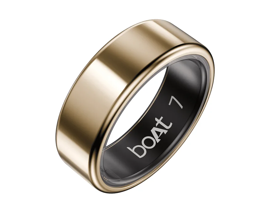 boAt Smart Ring Active Plus — Rose Gold / 12
