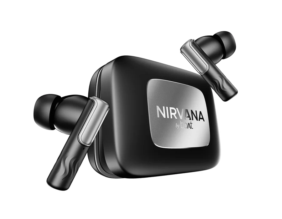 boAt Nirvana Ivy Pro — Crystal Black
