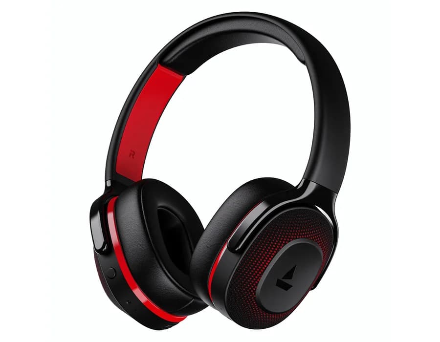 boAt Rockerz 413 — Black & Red