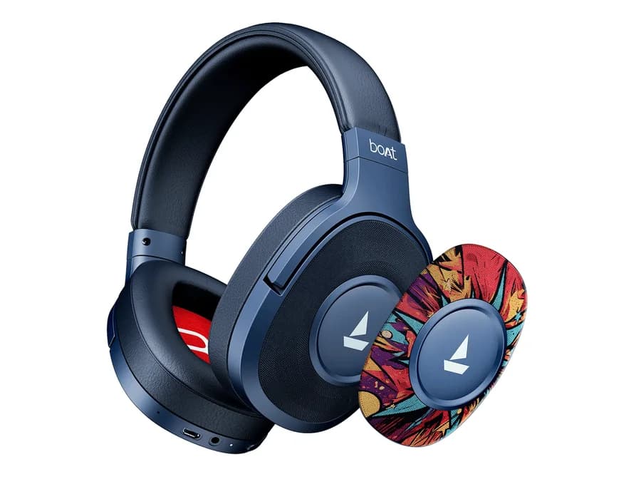 boAt Rockerz Plus 550 — Blue Psyche