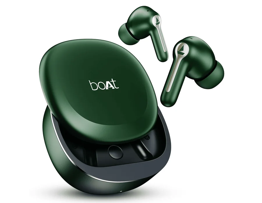 boAt Airdopes Prime 511 — Gunmetal Green