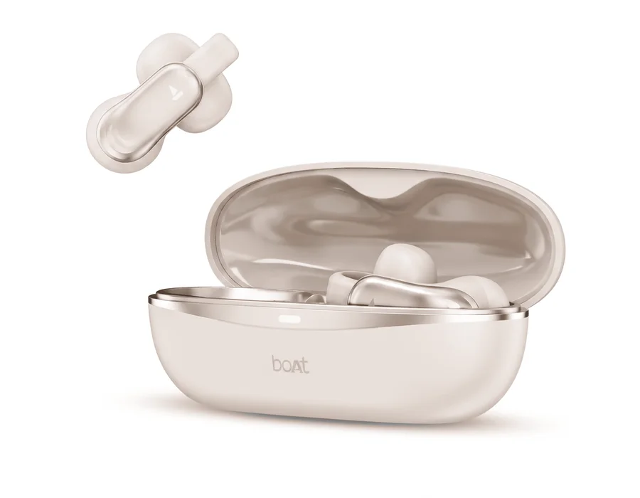 boAt Airdopes Clip — Dessert Pearl
