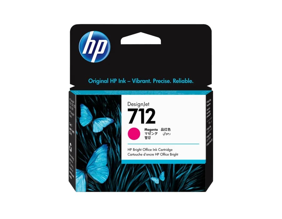 HP 712 29-ml Magenta DesignJet Ink Cartridge
