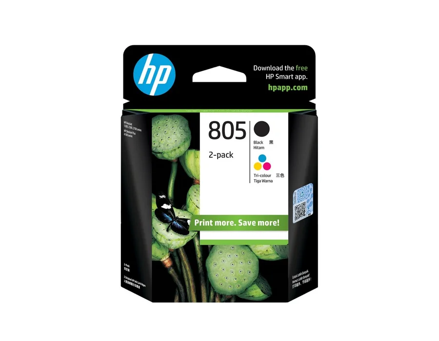 HP 805 Color/Black Ink Cartridge Combo 2-Pack