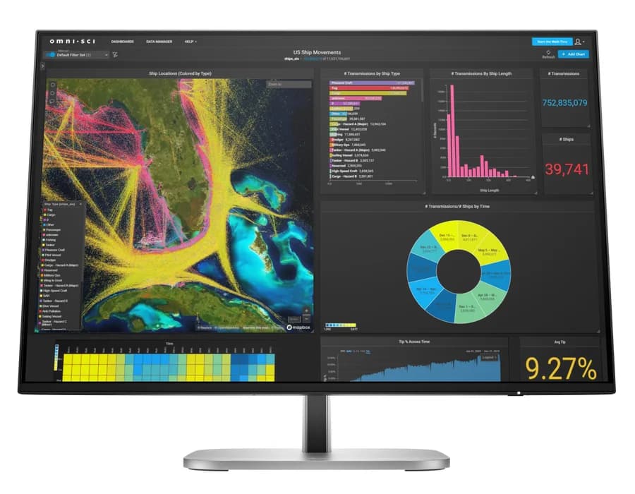HP Series 5 Pro 24 inch WUXGA Monitor - 524pn