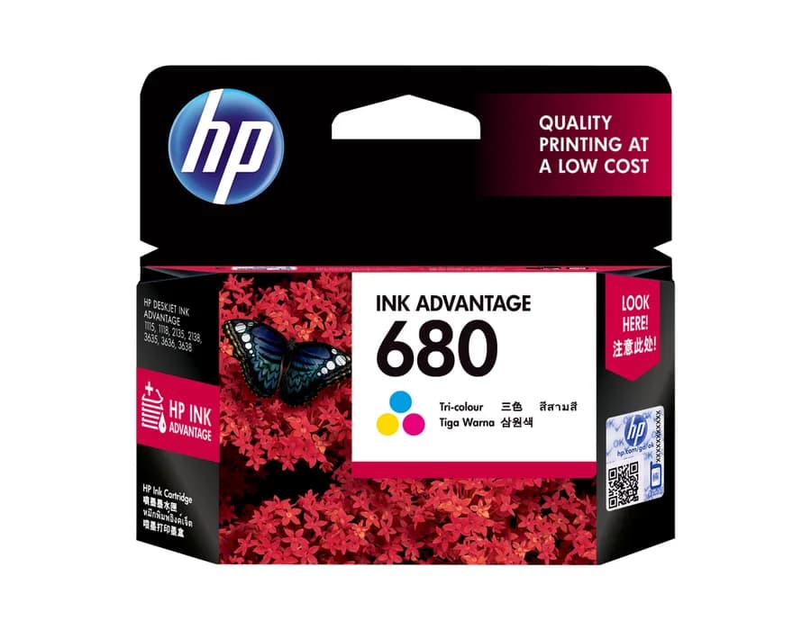 HP 680 Tri-Colour Catridge
