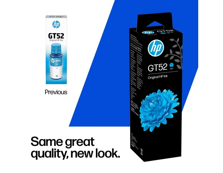 HP GT 52 CYAN INK