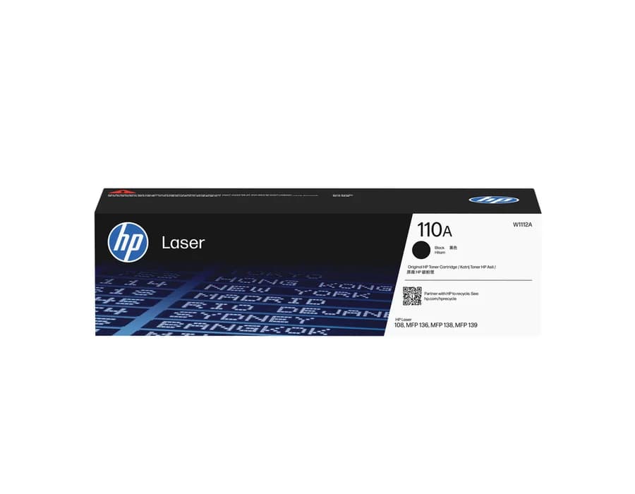 HP 110A Black Original Laser Toner Cartridge