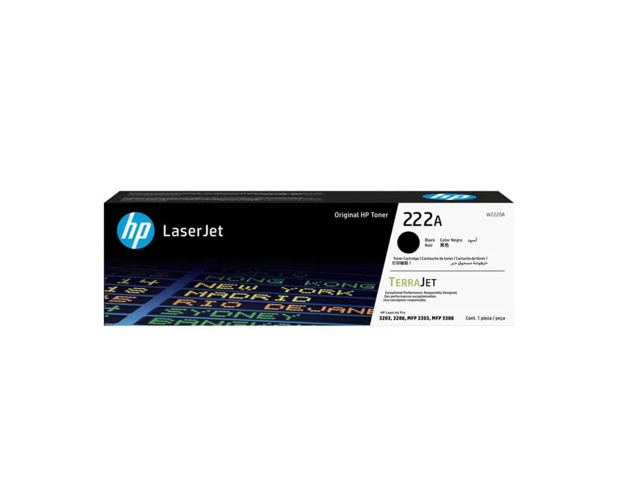 HP 222A Black Original LaserJet Toner Cartridge