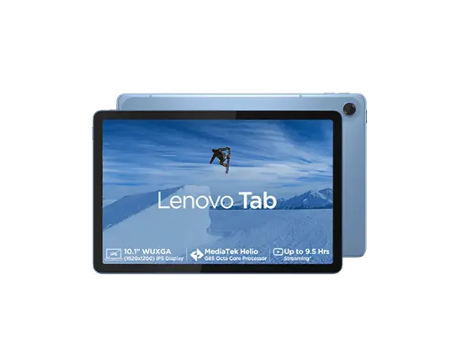 Lenovo Tab (10.1 inches) 4 GB 64 GB Wi-Fi + LTE + 2Y Warranty + ADP- Polar Blue — LENOVOTAB2YWADPCOMBO4