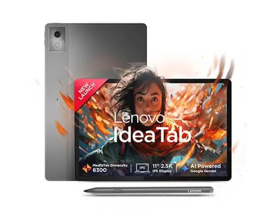Lenovo Idea Tab (11 inches) 8 GB 256 GB Wi-Fi + Pen + Folio Case- Luna Grey