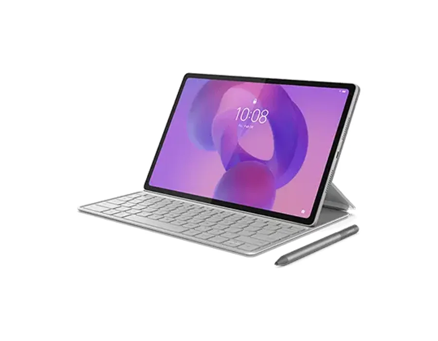 Lenovo Idea Tab Plus (12.1 inches) 12 GB 256 GB Wi-Fi + Pen + Folio Keyboard- Cloud Grey