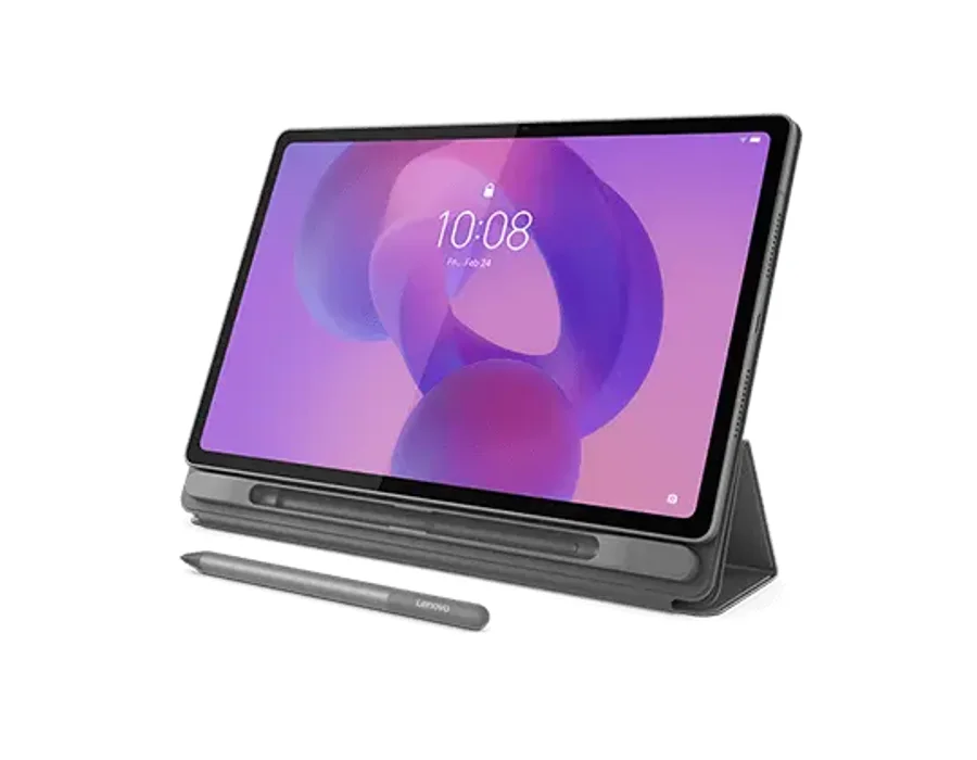 Lenovo Idea Tab Plus (12.1 inches) 8 GB 256 GB 5G + Pen + Folio Case- Luna Grey