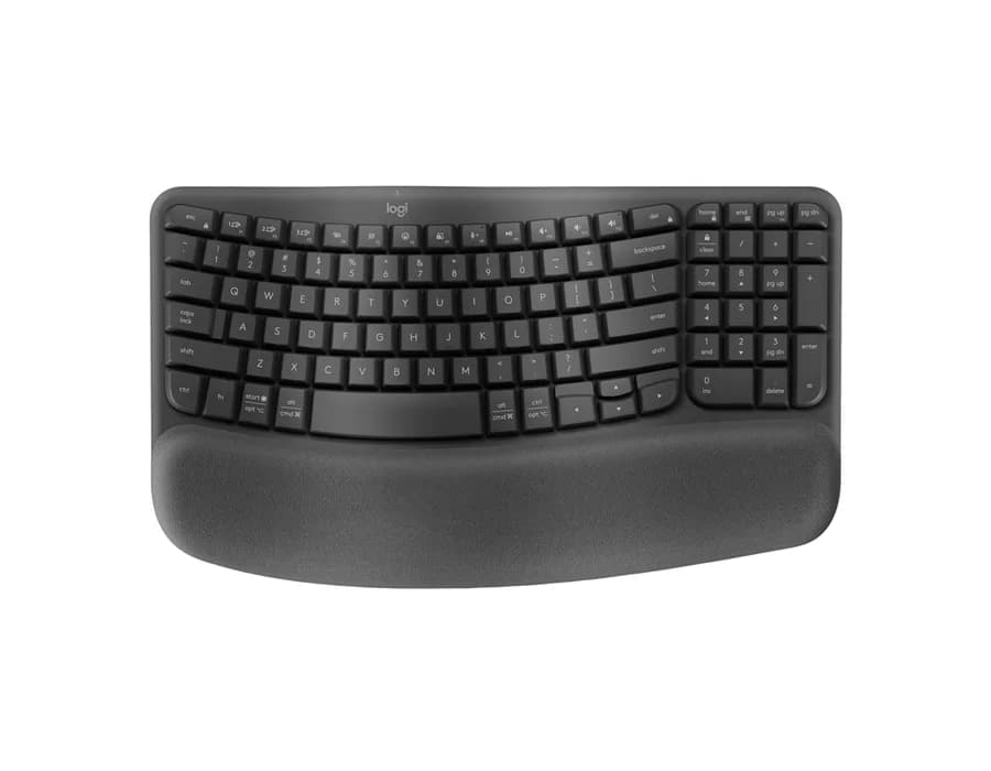 Logitech Wave Keys - Graphite - English US (QWERTY)