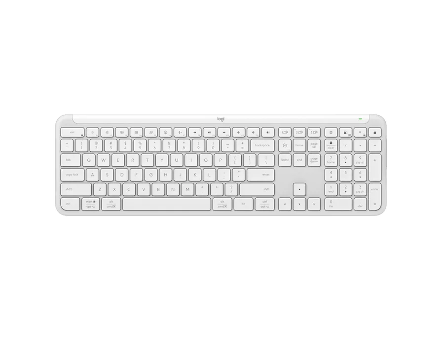 Logitech Signature Slim Keyboard K950 - Off-white - English US (QWERTY)