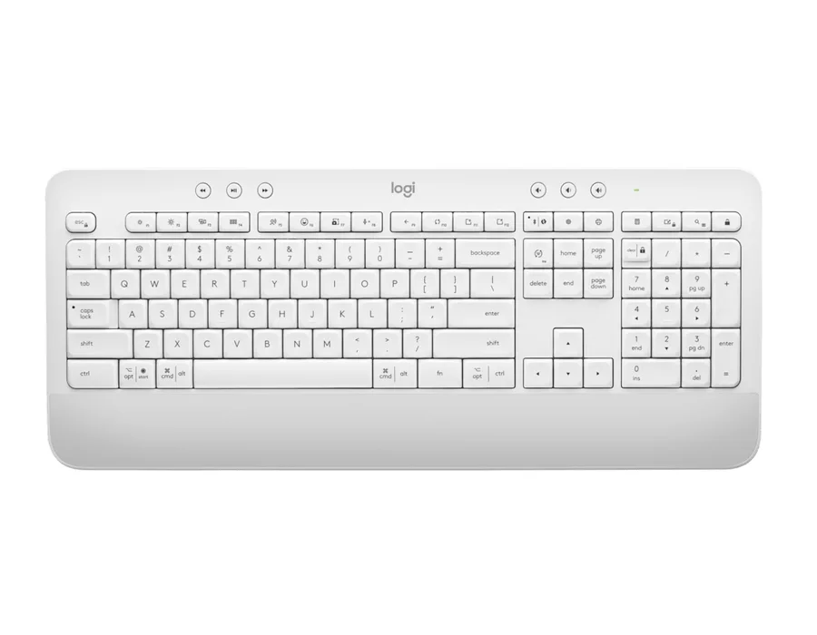 Logitech Signature K650 - Off-white - English US (QWERTY)