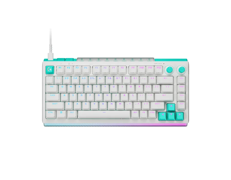 Logitech G G512 X 75 - White - English US (QWERTY) – Tactile